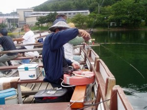 カッターわかさぎ釣り